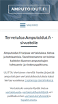 Mobile Screenshot of amputoidut.fi